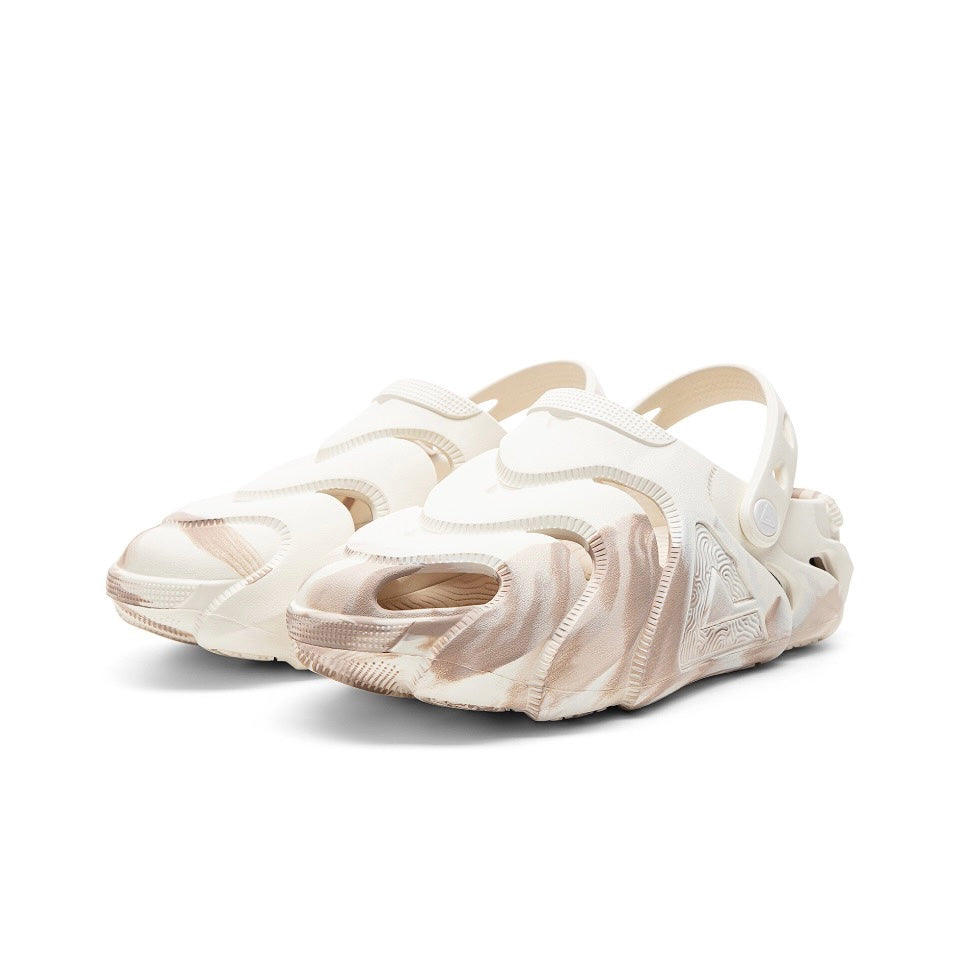 Peak Kunpeng Slippers ‘White and Brown’