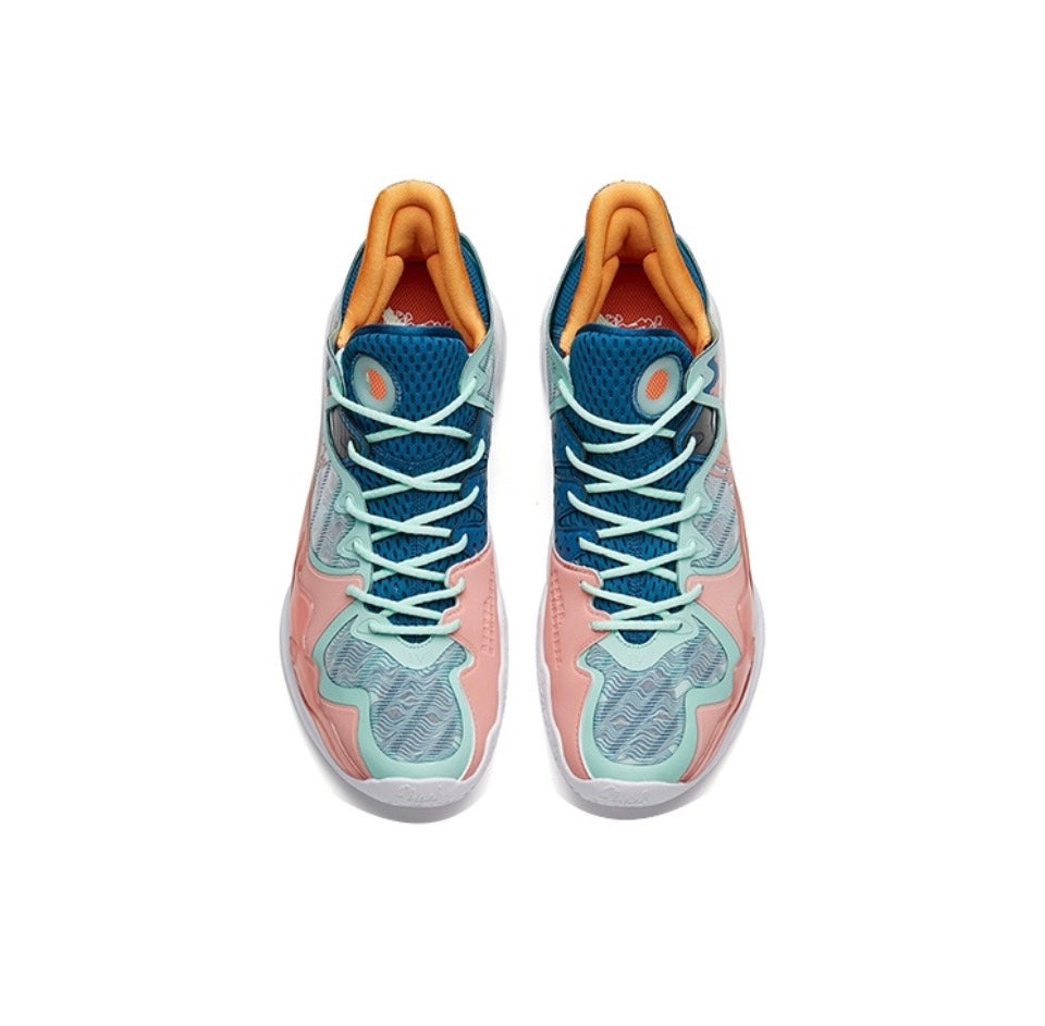 ANTA Shock Wave 4 'White Blue Pink'