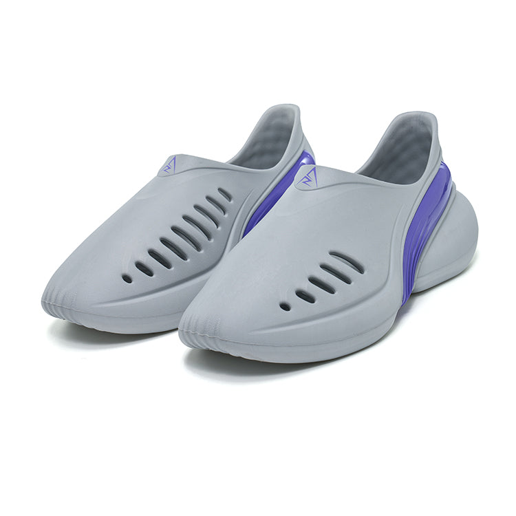 Rigorer Slippers 'Grey/Purple'