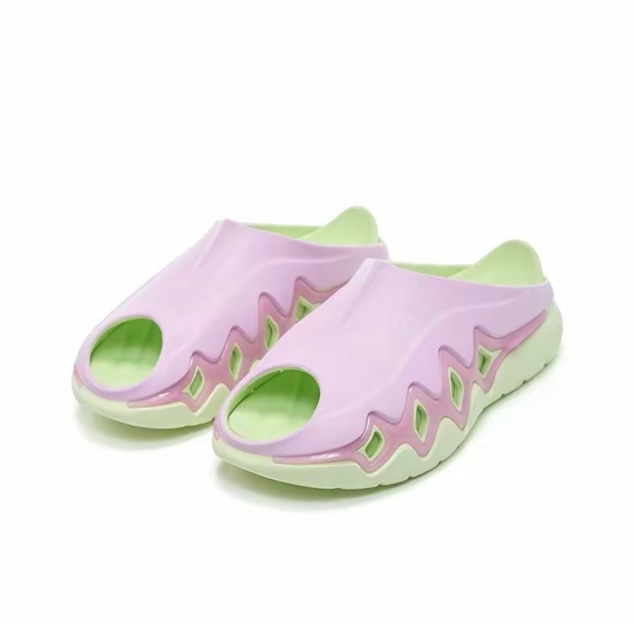 Rigorer Shark 3 Slides 'Pink/Green'