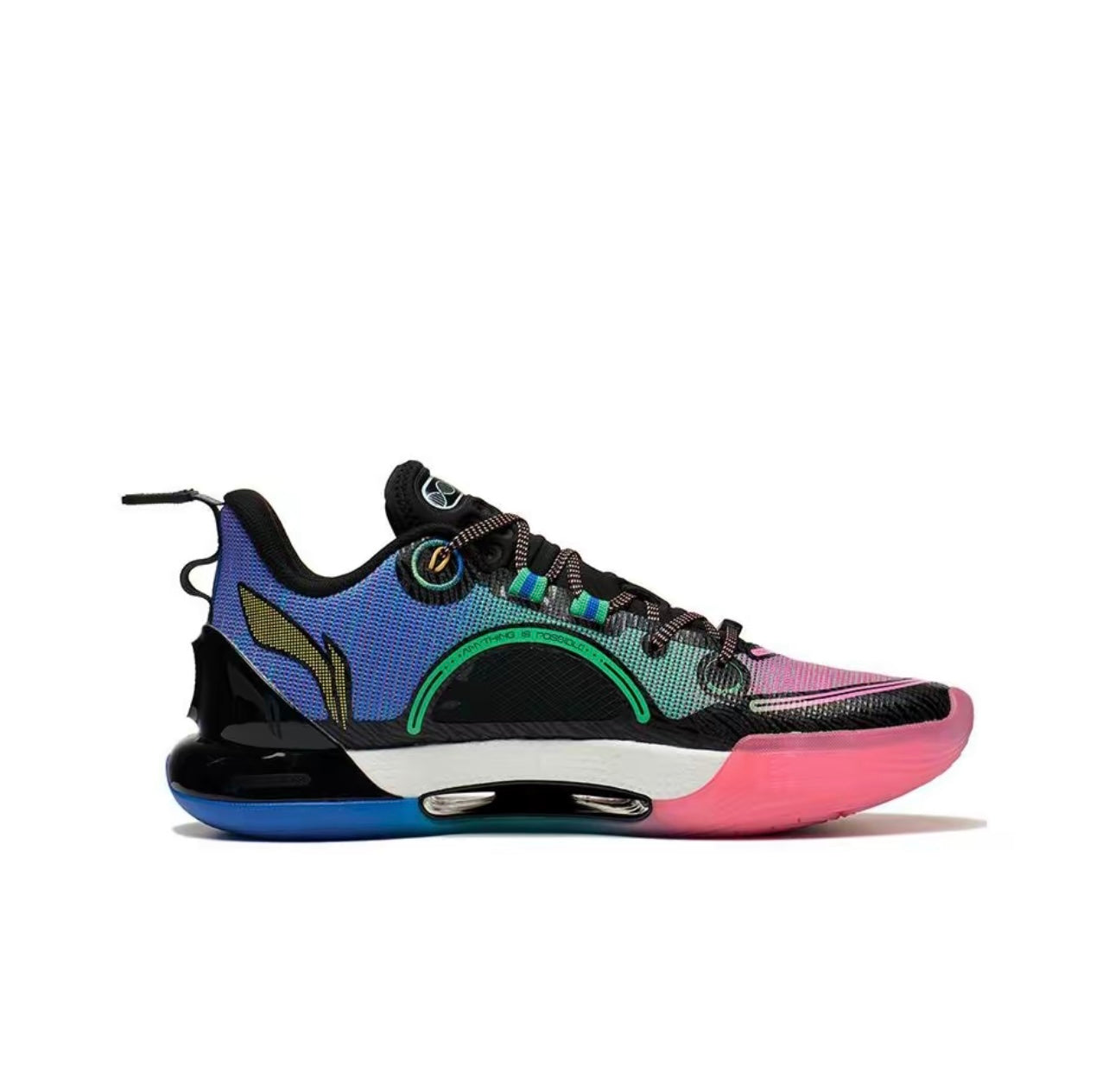 Li-Ning Yushuai Evolution Low ‘Black Pink Blue’