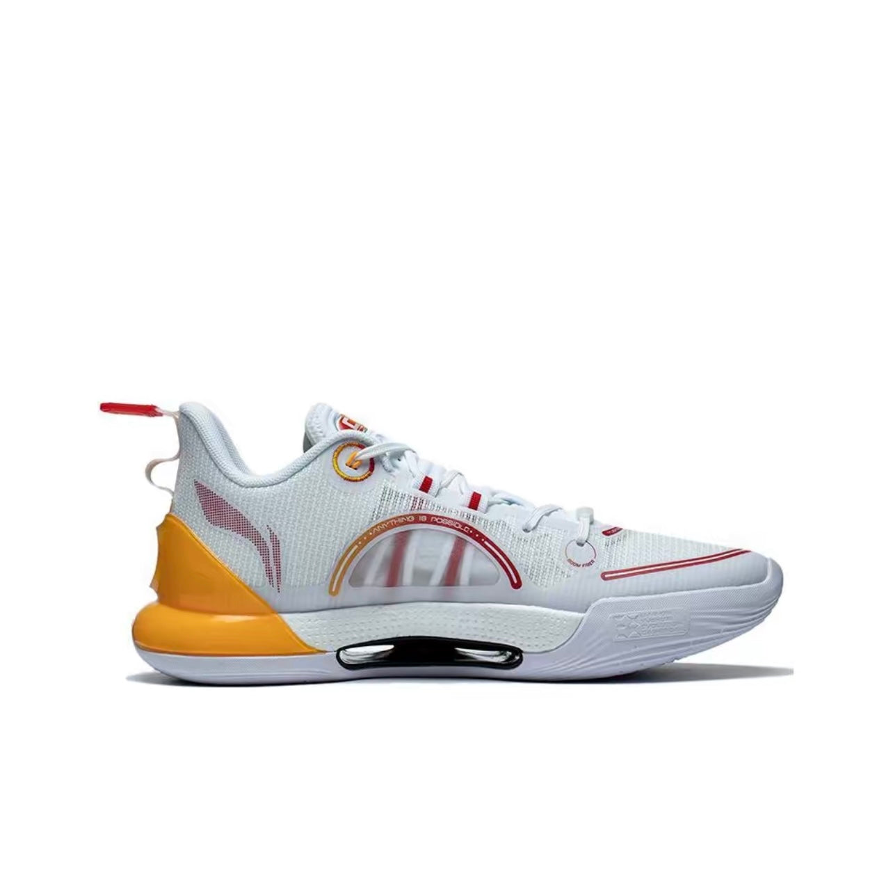 Li-Ning Yushuai Evolution Low ‘White Red Yellow’