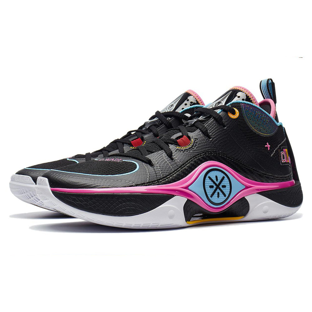 LiNing Wade Shadow 5 'Black Neon Pink'